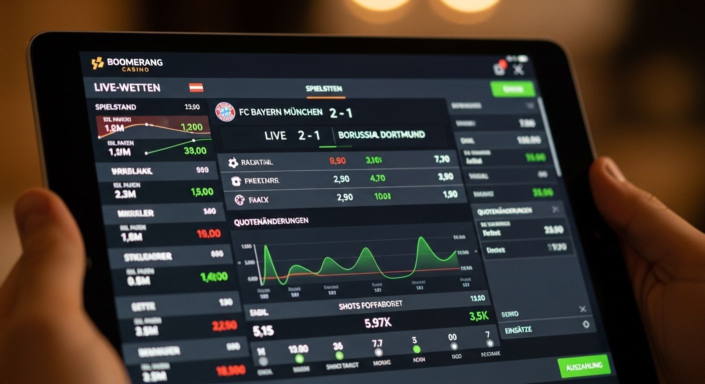 Live-Wettfunktionen live betting